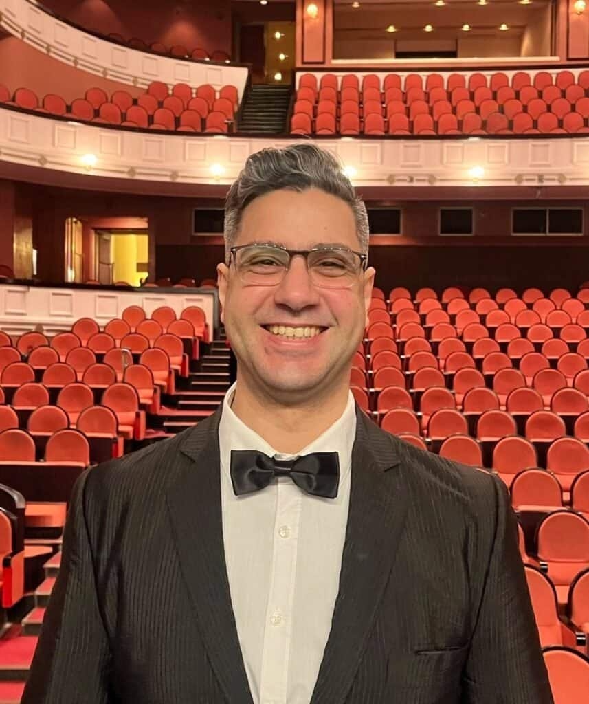 half photo cairo opera house