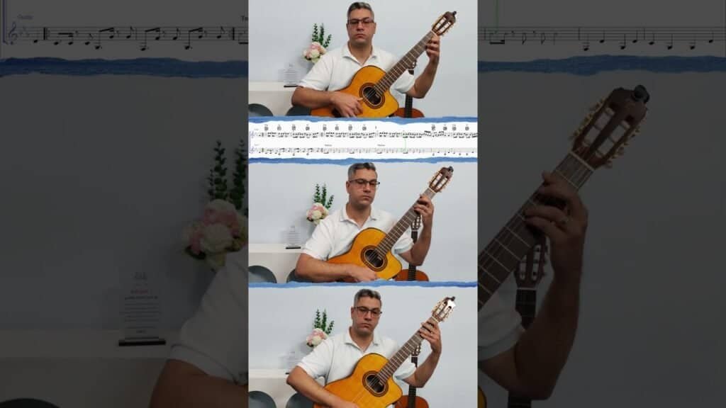 حبيبي يا نور العين - توزيع Guitar Ensemble على جيتار واحد